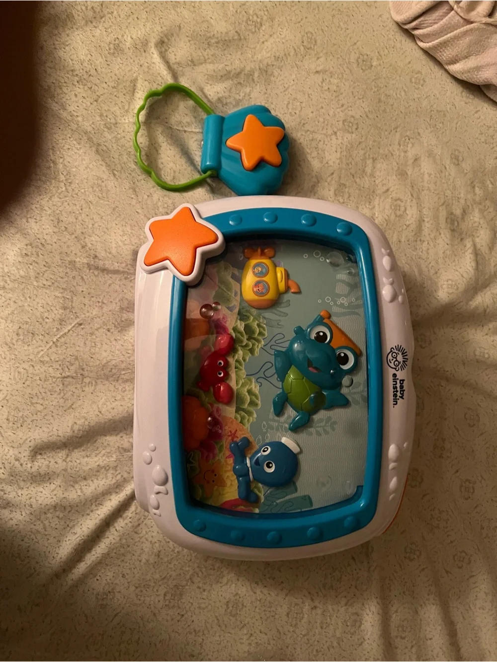 Baby Einstein musical crib toy